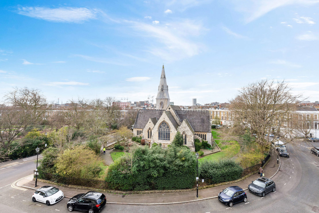 St Andrew’s Church on Thornhill Square, a local Barnsbury landmark